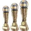 Picture of Brz|pew|gold Netball Leaf Column (1in Centre) - 7in